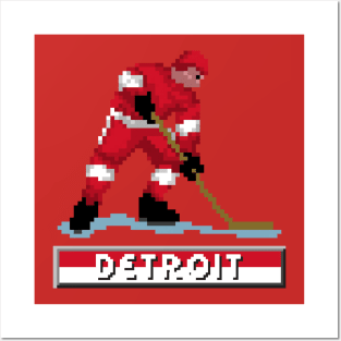 Detroit Hockey Posters and Art